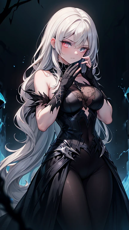 ((tmasterpiece:1.4,Best quality at best))+,(hyper-detailing)+,(Blindfold)+,(pointy ears:1.5),
(cute girls),ar old,(Cover your eyes with a black cloth:1.15),(Long pale pink hair,long braid,Bushy hair:1.5),(wariza:1.2),pale-skinned,Seductive smile,black crystal block,Red crystal on forehead,black crown,White Bone Throne,Dead tree,With his eyes closed
(She is wearing a gorgeous red dress,White dress,bone pattern,:1.5),(black Bracelet:1.4)The sleeves are extra-long,black ribbon,dense fog,white colossus,Dream bubbles,black fingernails,red apple,Sitting on an old wooden chair,metal chains,White silk gloves,Old
(Demon Maiden:1.1),
(dawn light:1.2),
(Thick black and white:1.16),(depth of fields:1.4),Complicated details,color mixing,Detailed route,Excellent,super detailing,The content is very detailed,(hight contrast:1.11),ventania,Amazing cleavage,beautidful eyes,messy hair,(best illuminate,Extremely Delicately Beautiful), ((movie light lighting)), (seen from the side:1.3),8K,tmasterpiece,Best quality at best,cinematic Film still from,1 plump girl,(Close-up cleavage:1.1),bright,Interesting,gentlesoftlighting,(bauhause,shape,line engineering,Abstract:1.1)offcial art, Unity 8k壁纸, ultra - detailed, Beautiful and beautiful, tmasterpiece, Best quality at best, (dynamic angle:1.4),PerfectNwsjMajic,(tmasterpiece,top-quality,Best quality at best,offcial art,Beauty and aesthetics:1.2),The content is very detailed,rich colourful,highest details,