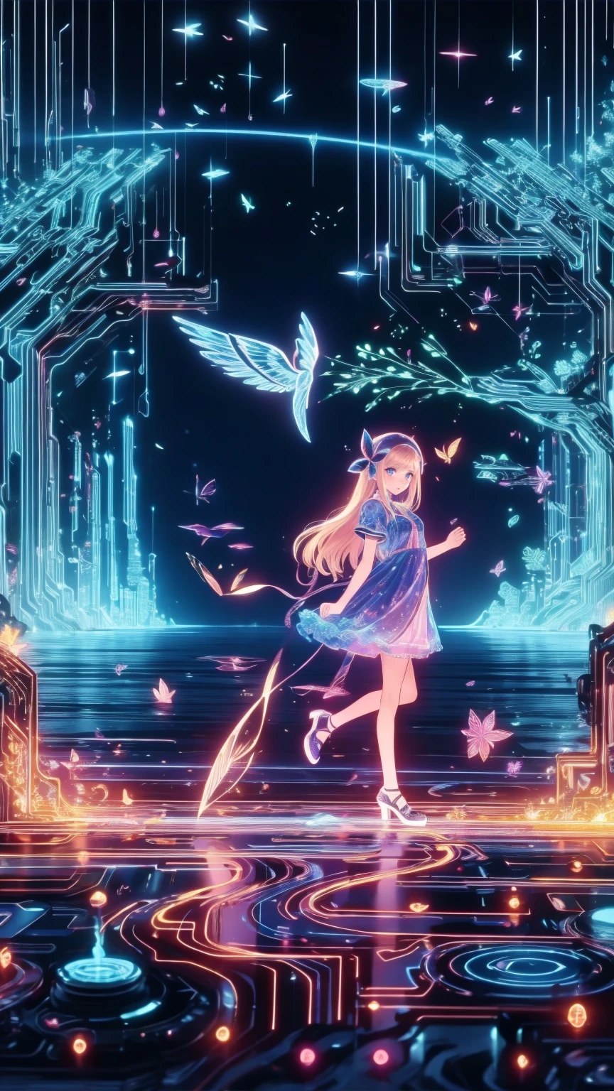  anime girl,  so pretty,  IDEAL ANATOMY ,  Long Hair Straight Very Long Hair,  smaller,  big eyes, Cheerful personality, Nice Makeup,  Angel Wings ,  Wings with Gold Dust Sparkling ,  Beautiful Scenery of Clouds ,   the sun is shining on a shining summer day  , forest, walk, smile, joy,   Soft and Pleasant Colors  ,  Details, Shadow Game,  Vegetation on Earth , Clear Masterpiece , score_9,  score_8_up,  score_7_up, Dramatic lighting,  high definition, High budget, Bokeh,  Synescope , Sulky, amazing, nice,  film grain , Rough,   Masterpiece  ,  top quality,   Perfect Anatomy , very aesthetic,  Official Art, 8k, Shine, The magic of painting, niceな色の影,  style , fantasy,