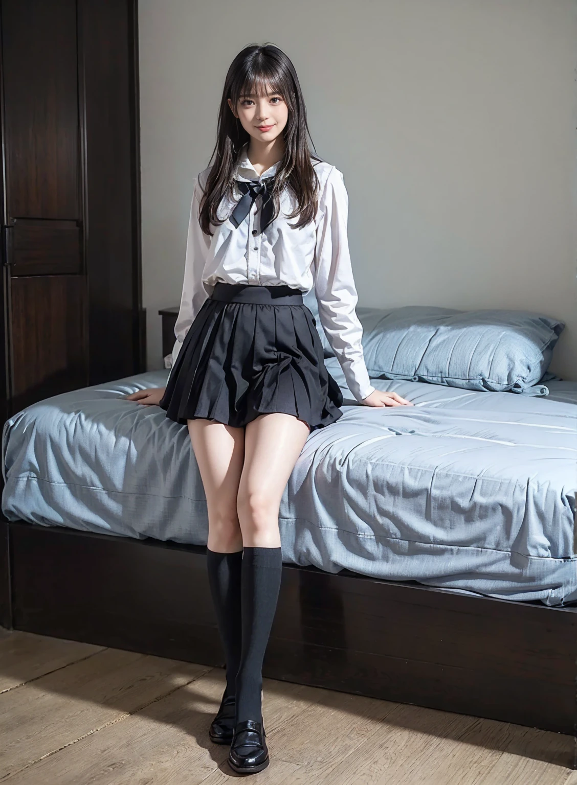 Best quality at best,tmasterpiece,超高分辨率,Textured skin,The is very detailed,awardwinning,high detal,(realisticlying:1.4),s girl,Juvenile,Clear eyes,Pupil correction,A detailed eye,Precise eye structure,Clear faces,Accurate leg structure