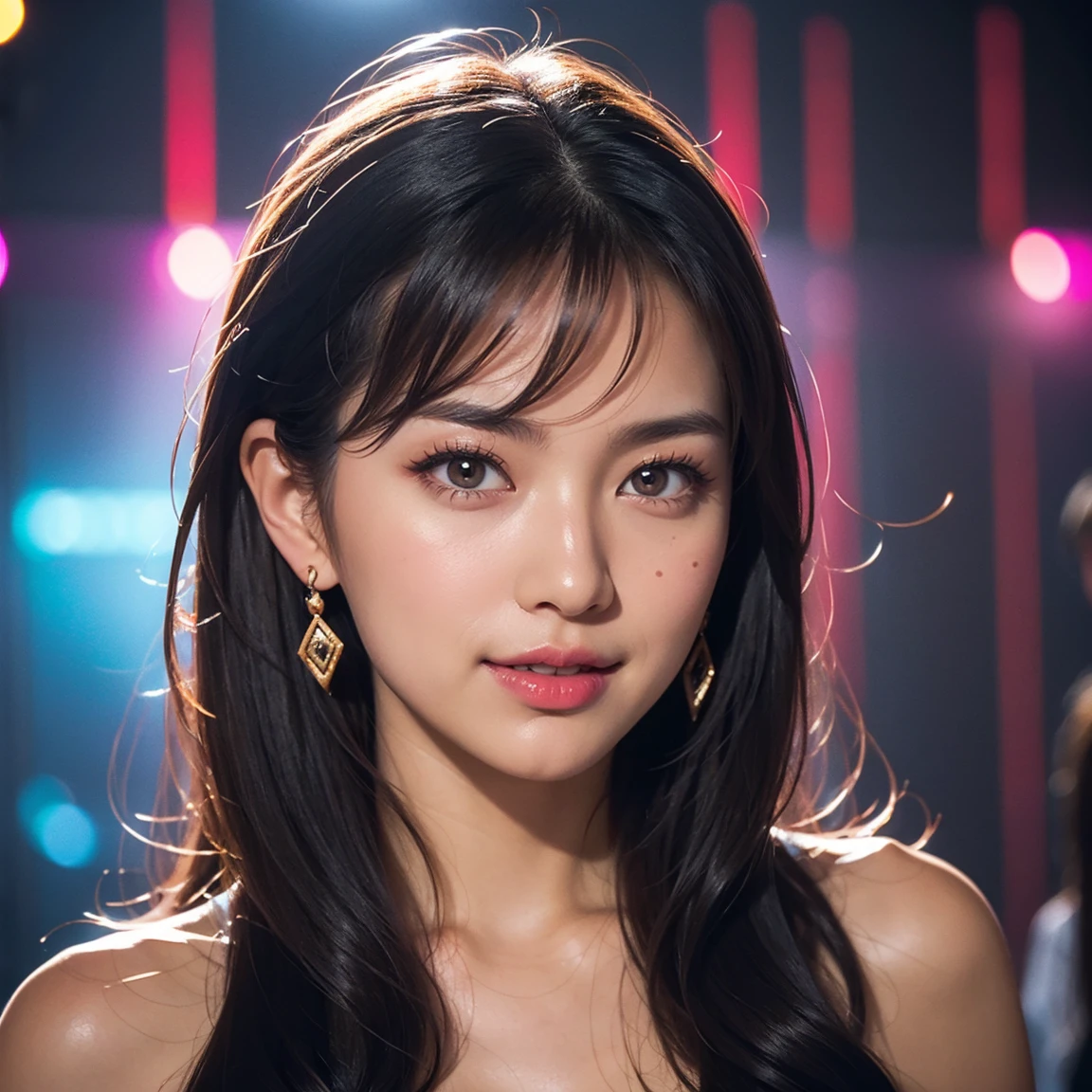 (RAW photos: 1.2), top quality, beautiful detailed girl, bunny girl, smile, very detailed eyes and face, beautiful detailed eyes, huge file size, high resolution, high resolution, 8k wallpaper, fine detail, highly detailed ticker uniform 8k wallpaper, light on face, movie lighting, 16 year old girl, sexy pose, (photorealism: 1.4), illustration, Surrealism, from below, super detail, masterpiece, Playboy bunny, fishnet pantyhose,