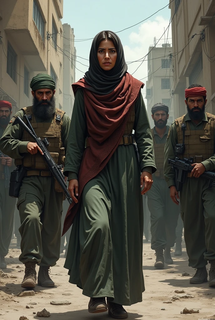 A female doctor wearing a hijab participated in the Indonesian War of Independence.