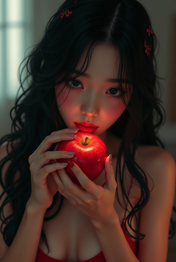 Woman Fusion Red Apple,Apple Red Skin,Softness,Hentai,Ecchi,Temptation,Lust,SDM,BDS,Sadism,Tenderness,Body Fusion Red Apple,Red Apple Liquor,Bikini,Eroticism,Red Apple Pendant,Apple Jelly,Senxual,Full Body