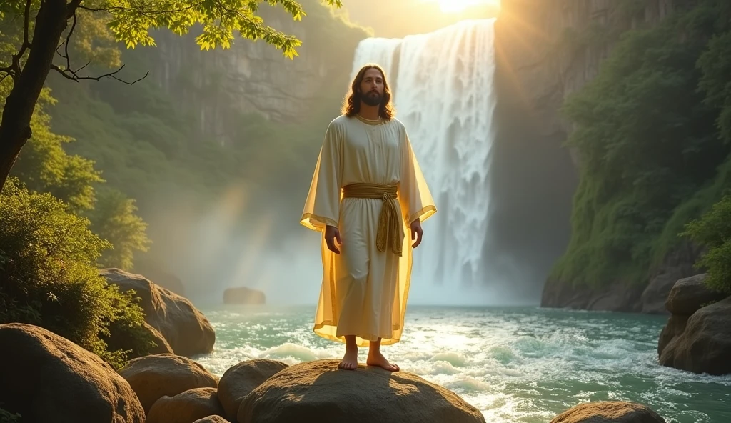 (simetria), centrado, um ((nearby)) retrato de cima, (Jesus), um homem branco muito magro, com cabelos longos e barba, wearing a long white tunic, ((((rezando e chorando)))), 35mm, pele natural, detalhes de roupas, textura 8k, 8k, detalhes insanos, detalhes complexos, hiperdetalhados altamente detalhados, realistas, soft Cinematic Light, HDR, foco nítido, ((((cinematic visual)))), intrincado, elegante, altamente detalhado --auto