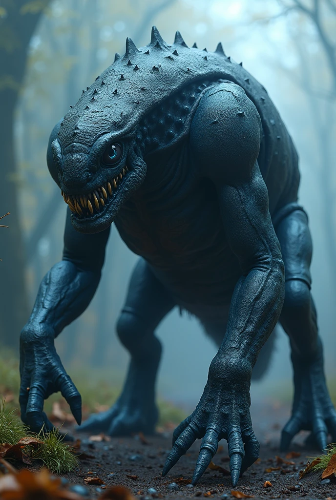 A creature half man half beetle Similar to the centaur More aggressive