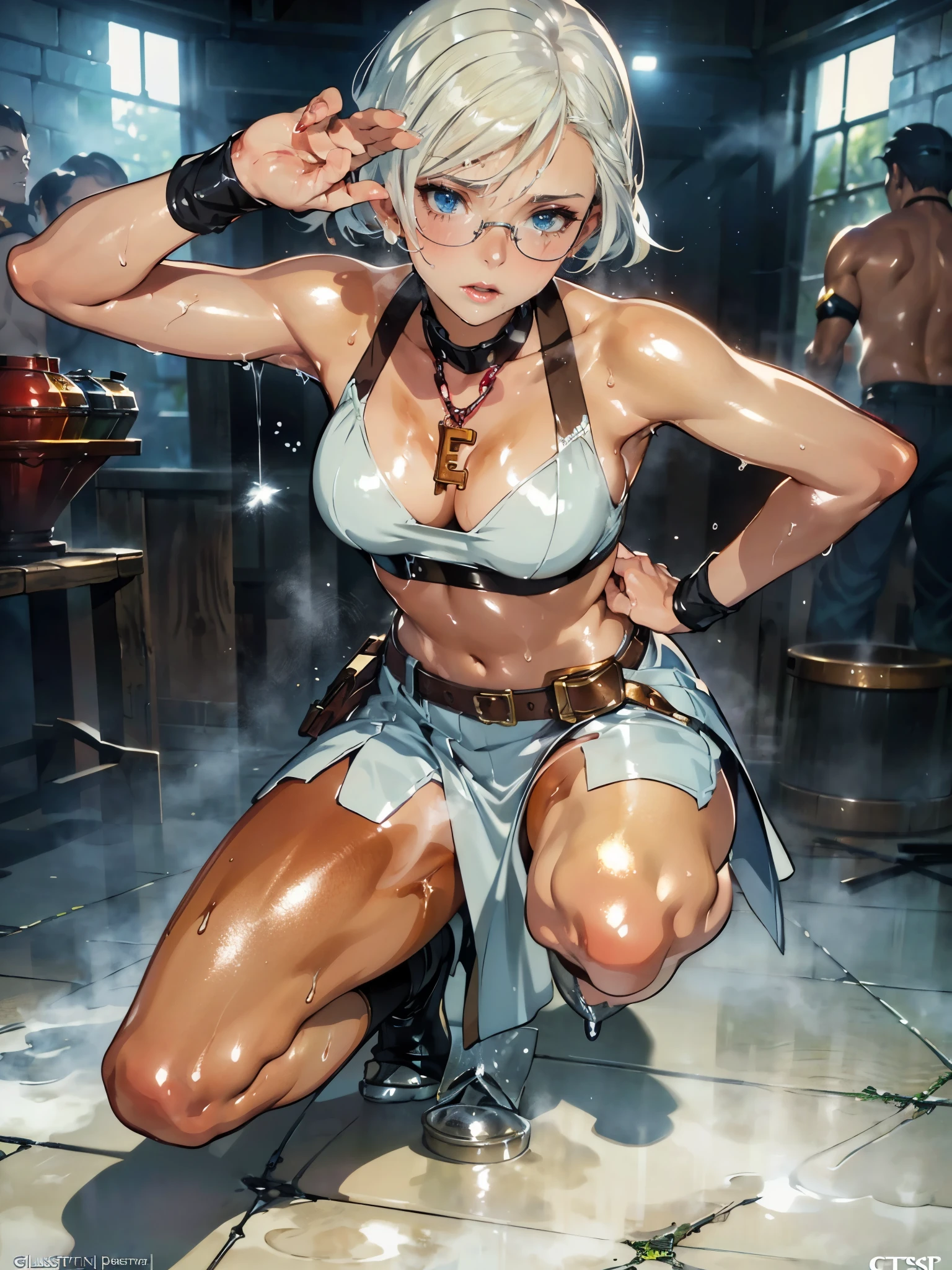 (Highest quality,4K,High resolution,masterpiece:1.2), (Ultra-detailed), (Slender beauty)(Age 27)(Holding a sword:1.3) (Dynamic Art), (looking at the camera) (Dragon Ball Z setting), (The whole body is visible)(Vision:1.8), (Realist,photoRealist,photo-Realist:1.37), (High resolution,High resolution), (Portraiture), (Vibrant colors), (Long legs), (A noticeably elongated face), (Wide range) (Hermosos Fine grain), (Beautifully detailed lips), (Highly detailed eyes and face), , Bright eyes Dynamic angles and postures, Sweatびっしょり, Sweat, (Long eyelashes), (Sharp focus), (Physically Based Rendering), (8 heads,Beautiful female warrior), (Mature Woman) (Leg spread), (intense), (expression of intense desire), (Motion Blur), (elegant), (Slim figure:1.3), (Inspired by anime), (Bright light), (Cinema Lighting), (Contrasting colors), (Mysterious atmosphere), (Action-packed scenes), (Unique Look), (impressive), (Reveal costumes), (Exciting), (Expressive), (Interesting atmosphere), (monster:1.4) ((Highest quality)),((Very detailed)),masterpiece,Absurd,Detailed face,Beautiful Face,(Fine grain, Deep Eyes),((Dynamic pose)), (((Long white hair,Adult beauty,Inspired by Akira Toriyama))),(((Bikini Armor))),grassland,monsterと戦闘中Distant view Vision
Wide shot 広角
Long shot