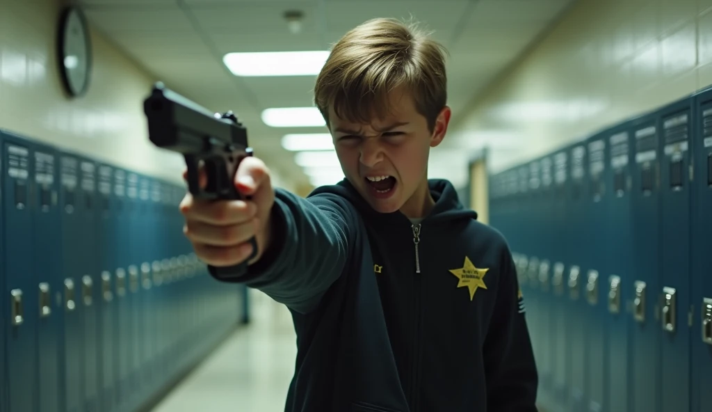 A kid bringing my a gun to school 