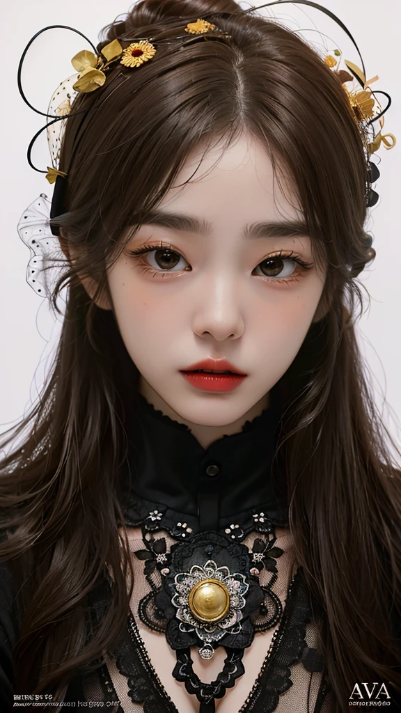 Bright white background、High Key Portrait、18 year old beautiful girl, Big eyes, Small breasts, Small and slim, 8K, Highest quality, (Highly detailed head: 1.0), (Highly detailed face: 1.0), (Very fine hair: 1.0), Red lace camisole,High leg underwear、、 Highly detailed official artwork, , Beautiful and detailed art,, Blonde, Loose wavy hair