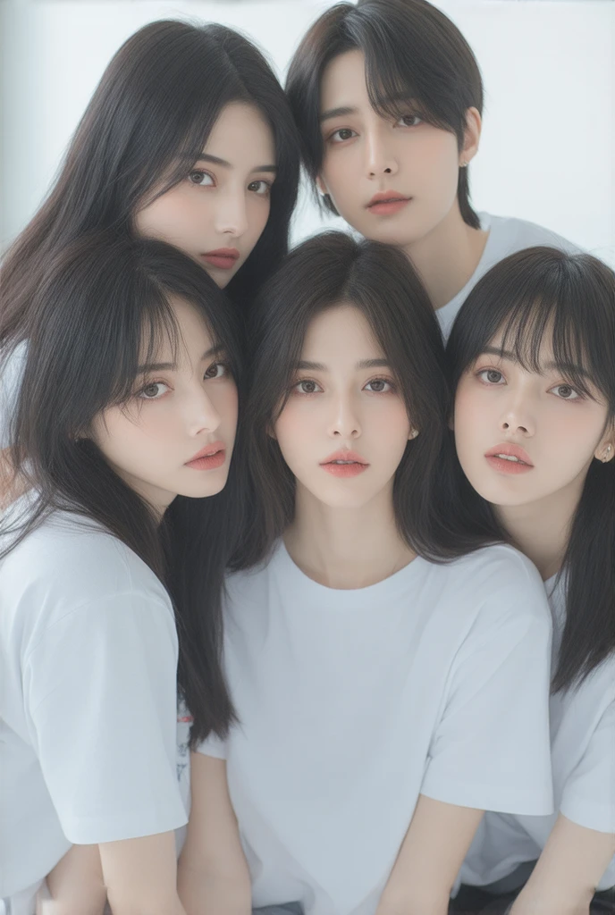 The large,((((Two girls,duo,caressing the)))), large tities, Slim figure, femele, (Blue sleeveless T-shirt), White chiffon skirt, Bedroom, By bangs, A junior high school student, Stewart has long hair, The large,realskin, sleeping habit,primitive,(Extremely detailed Cg Unity 8K wallpaper),Best quality,Nikon Z 85mm, award-winning glamorous photography,((Best quality)), ((Masterpiece)), ((Realistic)),Intricate details, Highly detailed, Sharp focus, professional, 4K, divine rays,Delicate, Innocent, high resolution, Detailed facial features, detail, Sharp focus, smooth, Aesthetic, Extremely detailed, Photorealistic, Realistic, Post-processing, Maximum detail, Roughness,