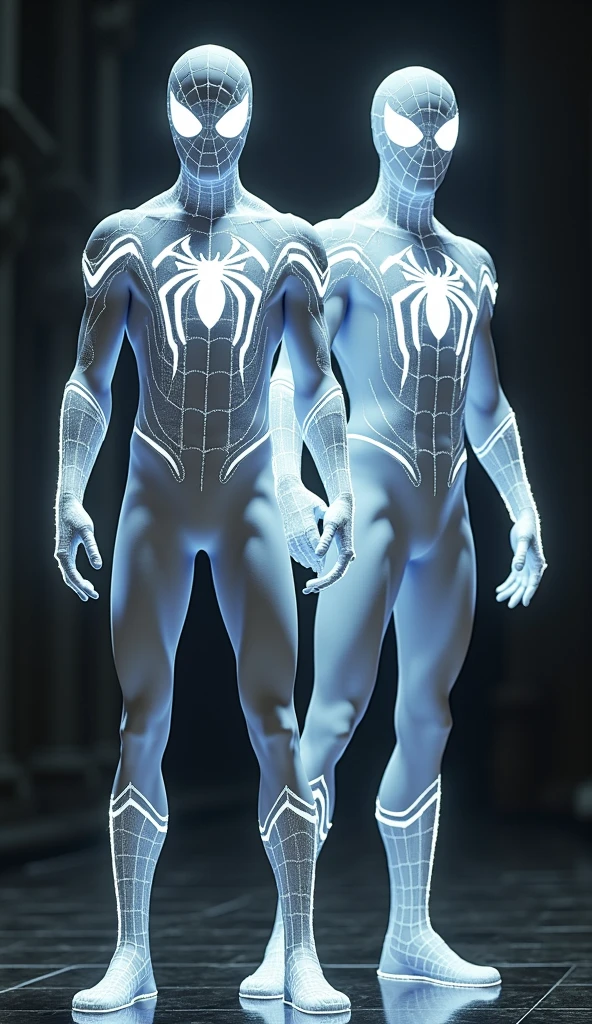 Venom and Frieza from Dragon Ball、genetic research institute。There is a large glass cylinder used for scientific experiments。They are each contained in a cylinder。Dragon Ball's Frieza is well drawn