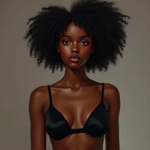 Naked black girl