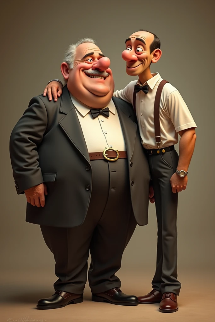 Best quality, 3 adult men, character sheet, concept art, (full body, masterpiece: 1.2), (best quality: 1.3), ordinary Afro-American black men, short white hair, white beard and moustach, 3 overweight men on their 60s, wearing an elegant tuxedo and black shoes, big city skyline as the background, winner attitude pose, with short white hair, assorted poses, in the style of Norman Rockwell, JC Leyendecker, Jordan Grimmer, soft pastel colors, intricate, elegant, highly detailed, digital painting, art station, concept art.