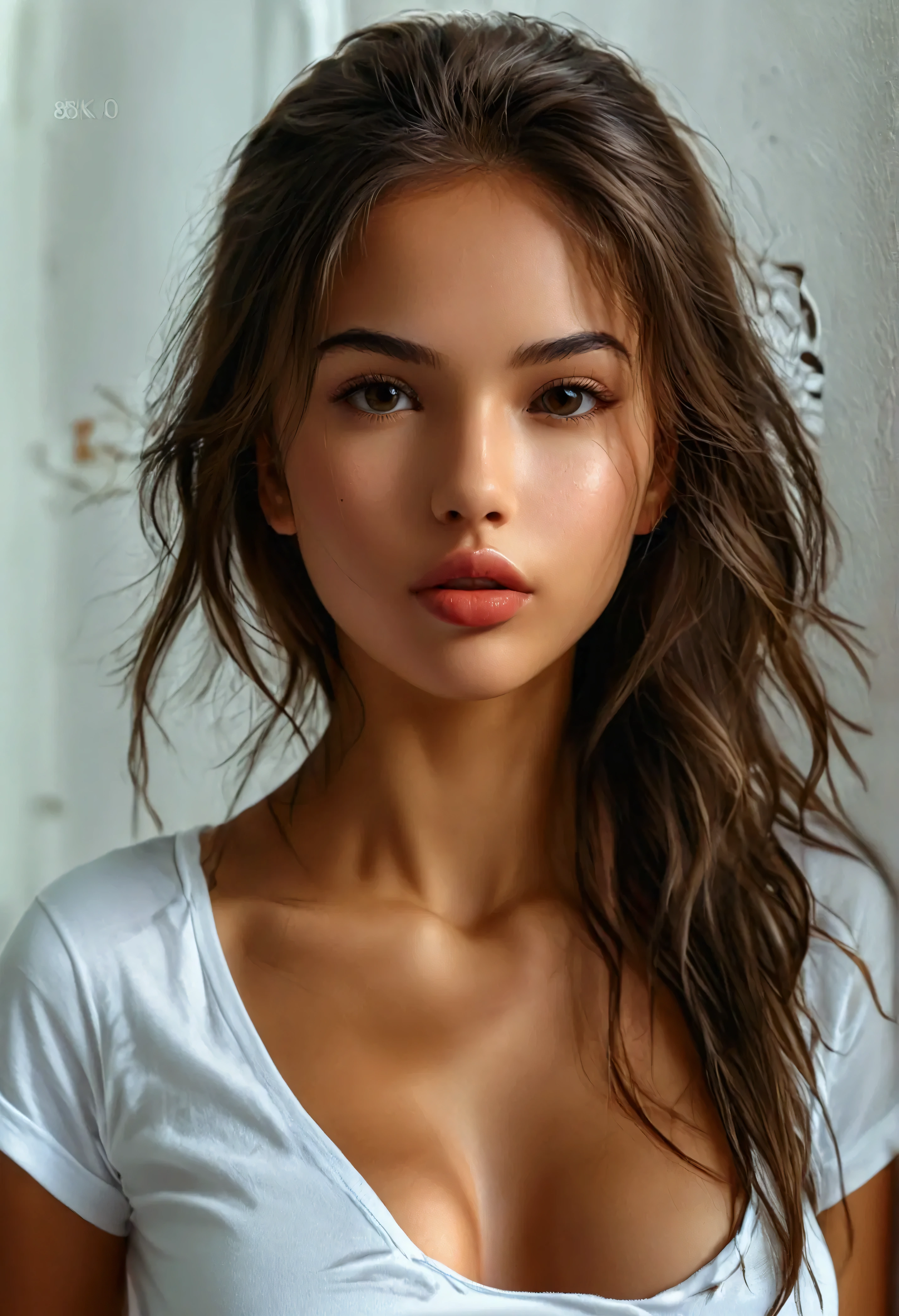 Create the most beautiful woman image, Compared to South America,Creel, Beautiful teen girl are the most beautiful, Pretty girl, Mujer bonita, arte (imagen:1.3), (Estilo de portada:1.3), modaab, Mujer, Vibrante, vestimenta, posando en un firmamento dramatico, posando como wifu, frente, De color, fondo, asombroso, moderno, trendy, moda, Cara detallada, Piel impecable, ojos detallados, ojos perfectos, sexy young, full body, shoot, on the floor, wild street, rustic stones