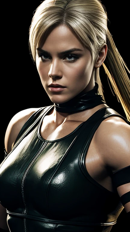 Sonya blade, mortal kombat, High resolution,  super detail ,  Textured Skin , Ultra HD, 