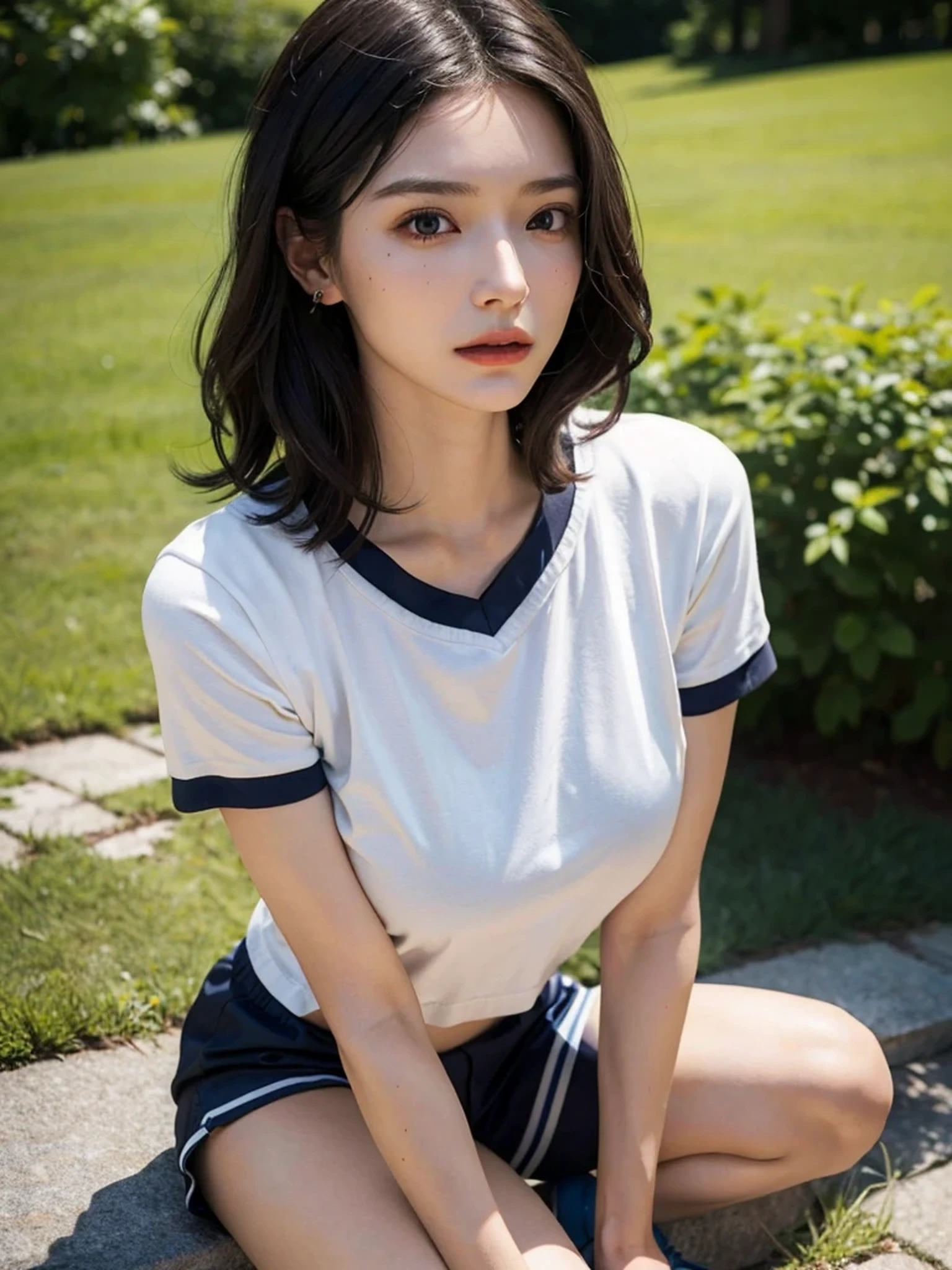 (((((())))))、(((Aya Ueto : 1.4)))、(((A charming face)))、Young face、(((beautiful girl)))、(((A beautiful woman)))、Beautiful woman、Cute woman、((Innocent face))、((Ultra-detailed face))、((Detailed lips))、((Detailed eyes))、((double eyelid))、(((Beautiful Face)))、(((Beautiful, well-shaped eyes)))、(((Beautiful, well-shaped lips)))、Very Short Hair、ponytail、Pixie cut、BREAK、、BREAK、Entangled in tentacles、((((Wearing school uniform))))、Wearing a suspender skirt、BREAK、8 heads、(((slender)))、(((Slim body)))、(((Thin body)))、(((Slim woman)))、(((Flat Chest:1.2)))、BREAK、Photographic quality、Natural light、(フォトRealistic:1.4)、(Highest quality:1.2)、(Ultra-high resolution:1.2)、8K、RAW Photos、Realistic、High Detail、Film Grain、Detail Skin、Symmetrical、Delicate skin、Real human skin、pores、Super detailed、Detailed、(masterpiece : 1.2)、Thin face、Sharp Face、Small Face、Small face、Narrow shoulders、Small shoulders、Small shoulders幅、Slim shoulders、Narrow shoulders幅、Beautiful Japanese Woman、Beautiful Korean Woman、Slim womanモデル、Young Gravure Idol、Realistic young gravure idol、Young Sensual Gravure Idol、Young Pretty Gravure Idol、Japanese Model、Young Gravure Idol、((From the knee up))、Showing small breasts、(She spreads her legs and shows her pussy)、(Leg spread)、(arms behind back:1.0)、(having sex)、((Expressions of ecstasy : 1.3))、((Squirting))、missionary position, spread legs, legs up、 all fours with her butt facing me