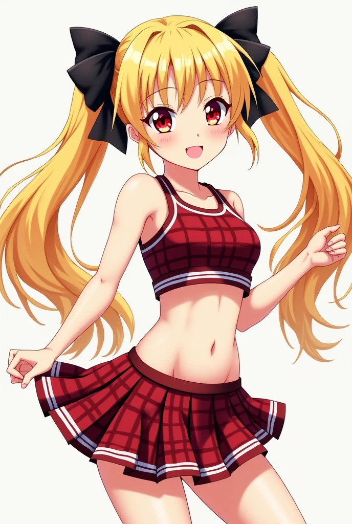 Minako Aino Dressed As A Cheerleader With Her Skirt Lifted Up Showing Her Underwear