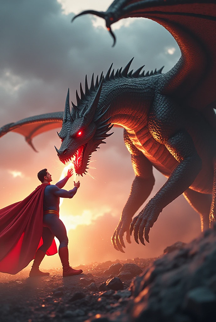 Superman destroy in targaryen dragon and house