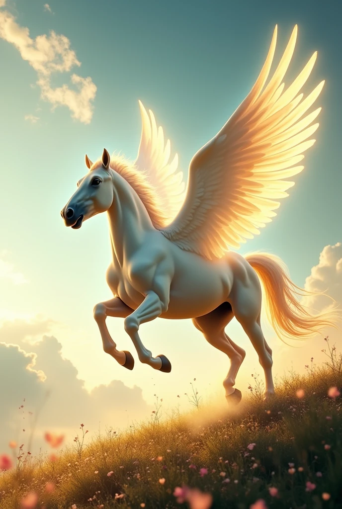 I want a horse with wings - SeaArt AI
