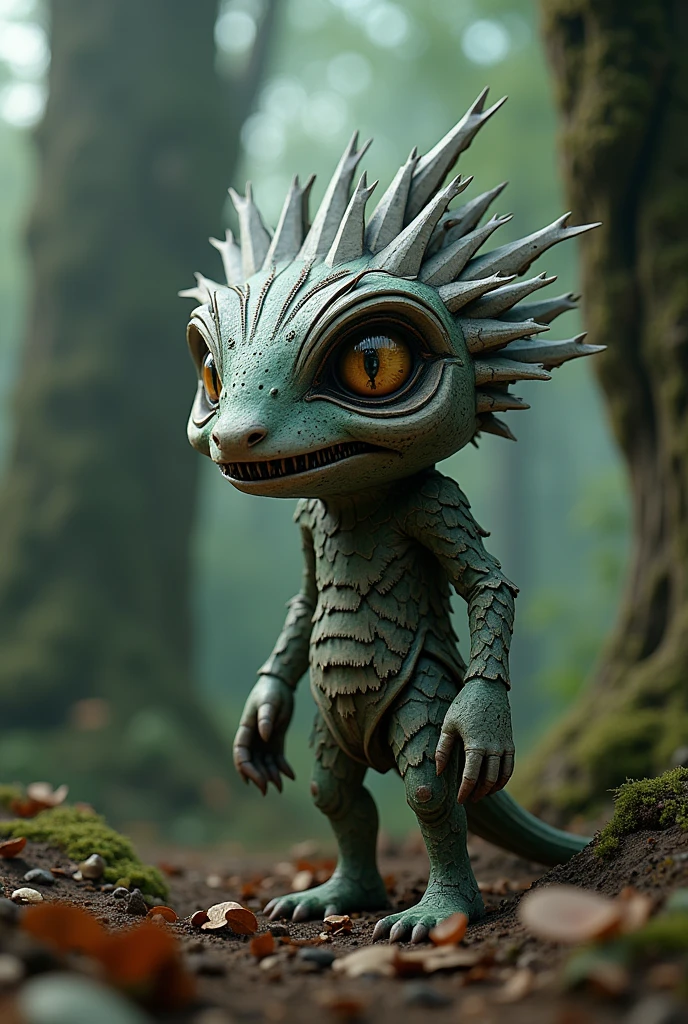 Fictional Unidentified Creatures。That&#39;s horrible。feel ill。high resolution。delicately。The background is made to match the characteristics of the creature.。
