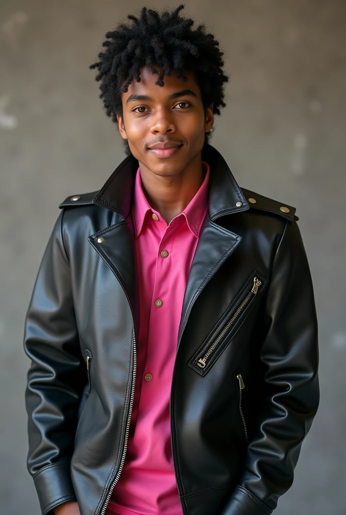 marshall_lee_fionna, muscular, large pectorals, broad shoulders, shirt, black hair, red jacket, white shirt, upper body, dreadlocks, ponytail,, dark skin, smiling, building, couch, 1boy, young man, <lora:marshall_lee_fionna-30:0.6>