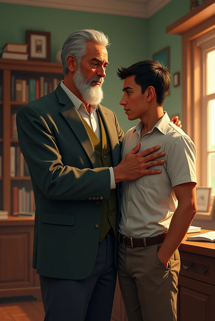 two old men, gay sex