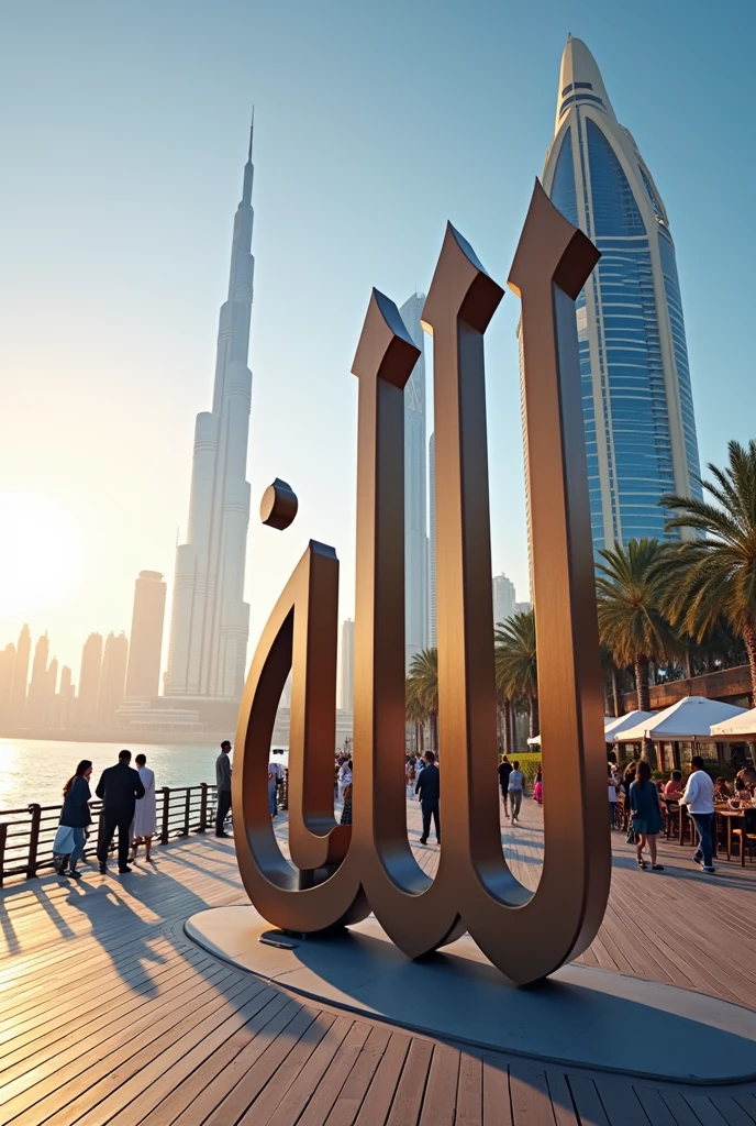 make a celebration vibe  islamic background, with no human being or any living, celebrating for 50,000 number of people joining. white, yellow and sky color should use. Make the number as a Calligraphy.