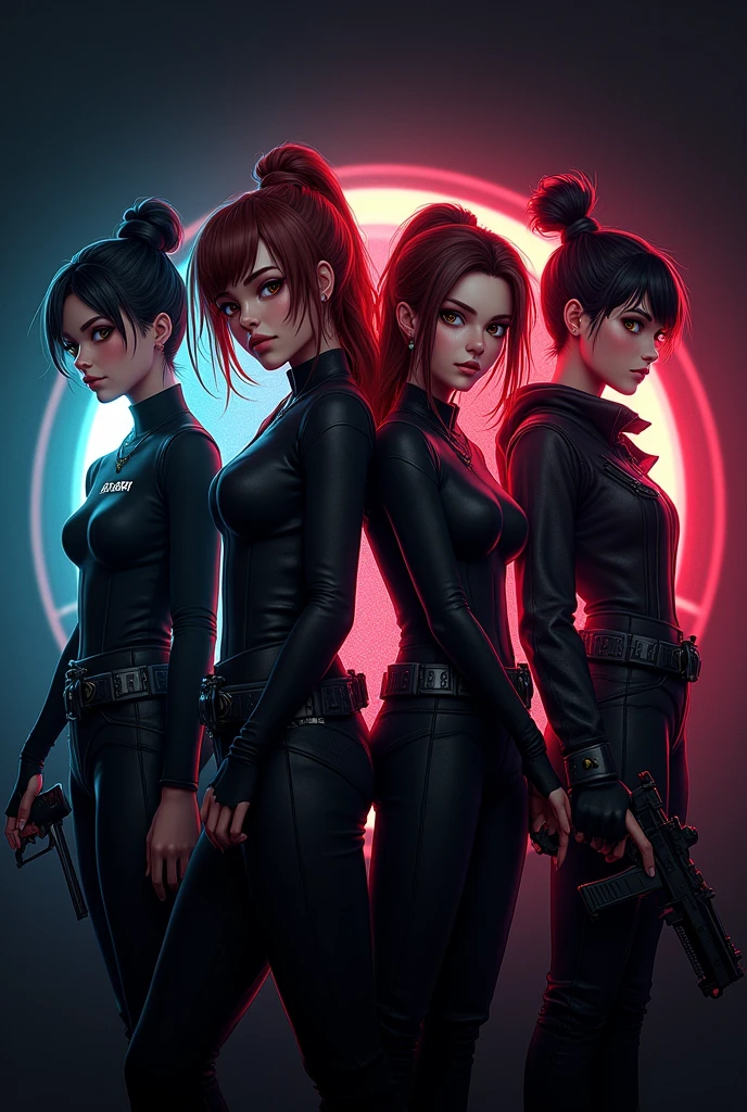Ada Wong, Traje do Homem-Aranha, in three different positions