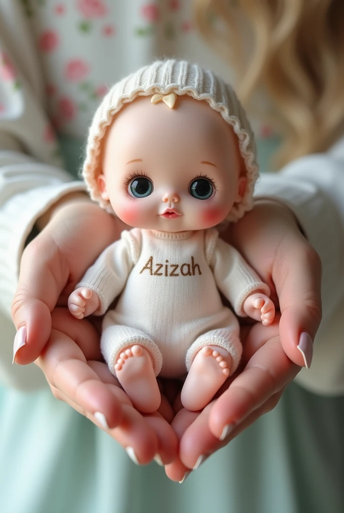 there is a baby in a white outfit laying on a bed, riyahd cassiem, cutest, reyyan, adorable, cute boy, good face, full body shot close up, arabic, full body close-up shot, innocent face, with a happy expression, adar darnov, beautifully, cute face, super adorable, innocence, cute adorable
