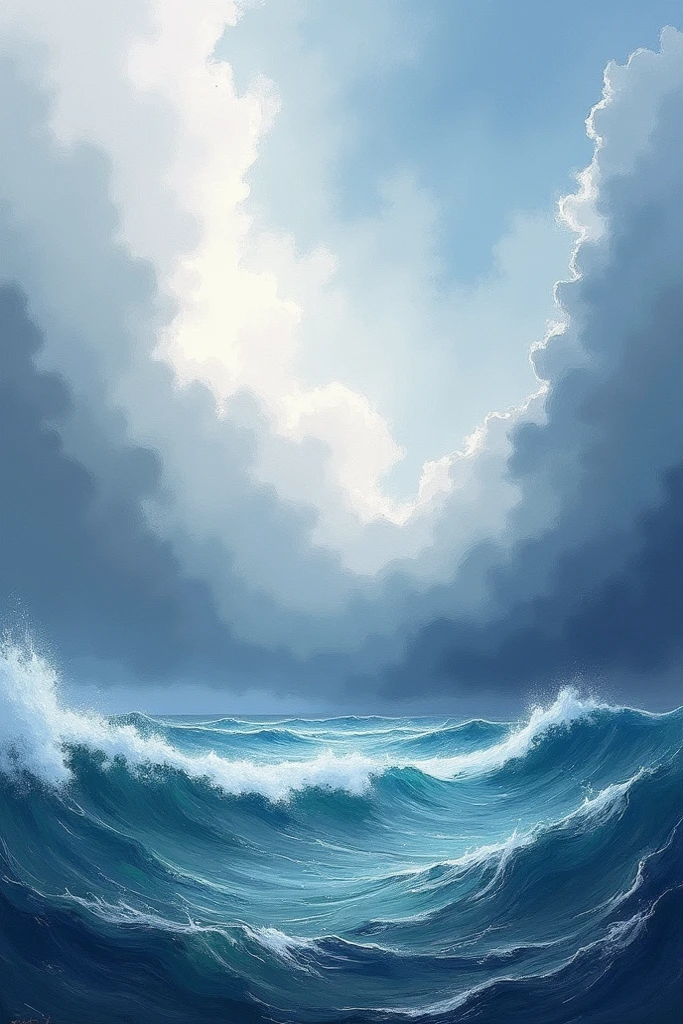 rough ocean storm atmospheric, hyper realistic, 8k, epic composition, cinematic