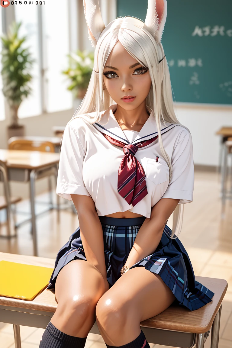 Mirko in school uniform