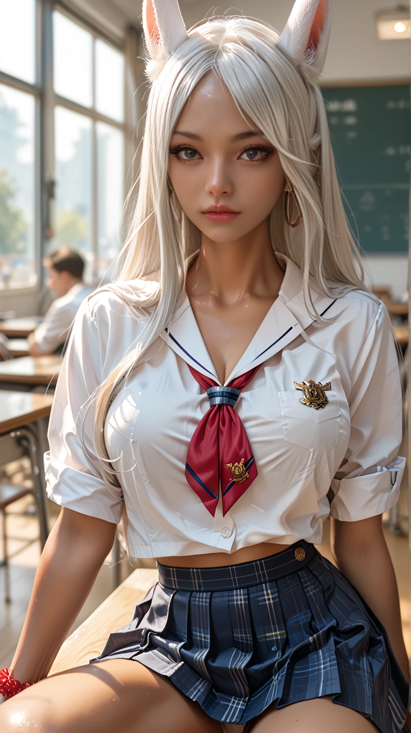 Mirko in school uniform