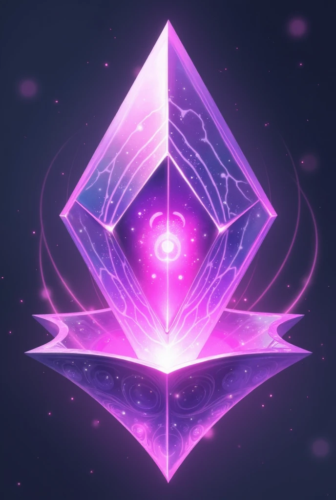 high-tech abstract image that refers to communication in shades of lilac or purple, Add geometric elements.