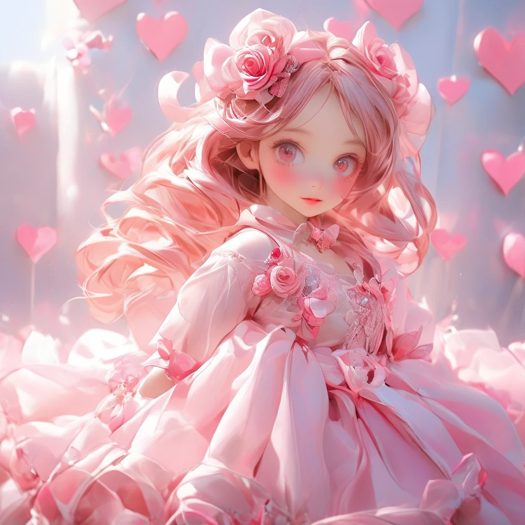 There is a baby girl in dress, loli, white background, red and white dress, little loli girl, very cute and childish, portrait of magical Lolita girl, cute, beautiful cute, cute: sweet innocent, side portrait of cute girl