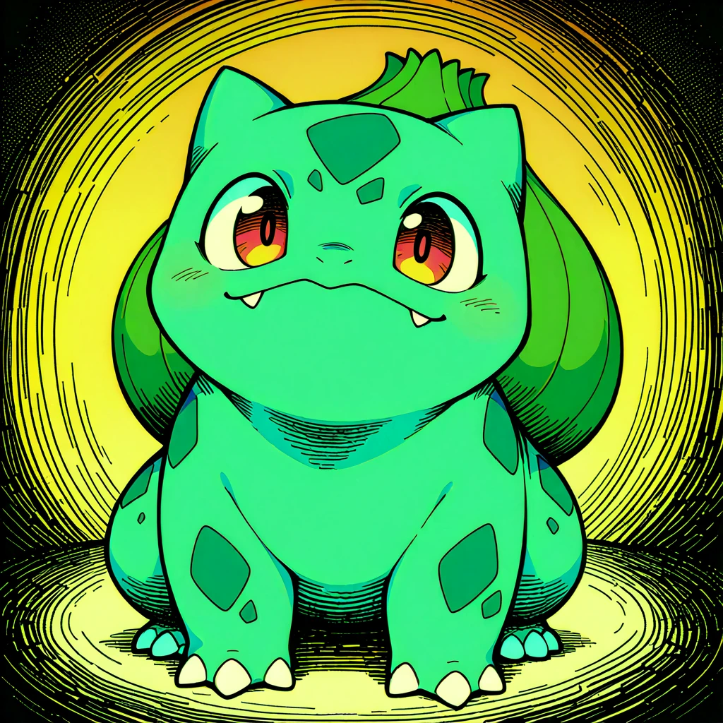 my head is fuzzy, bulbasaur type
