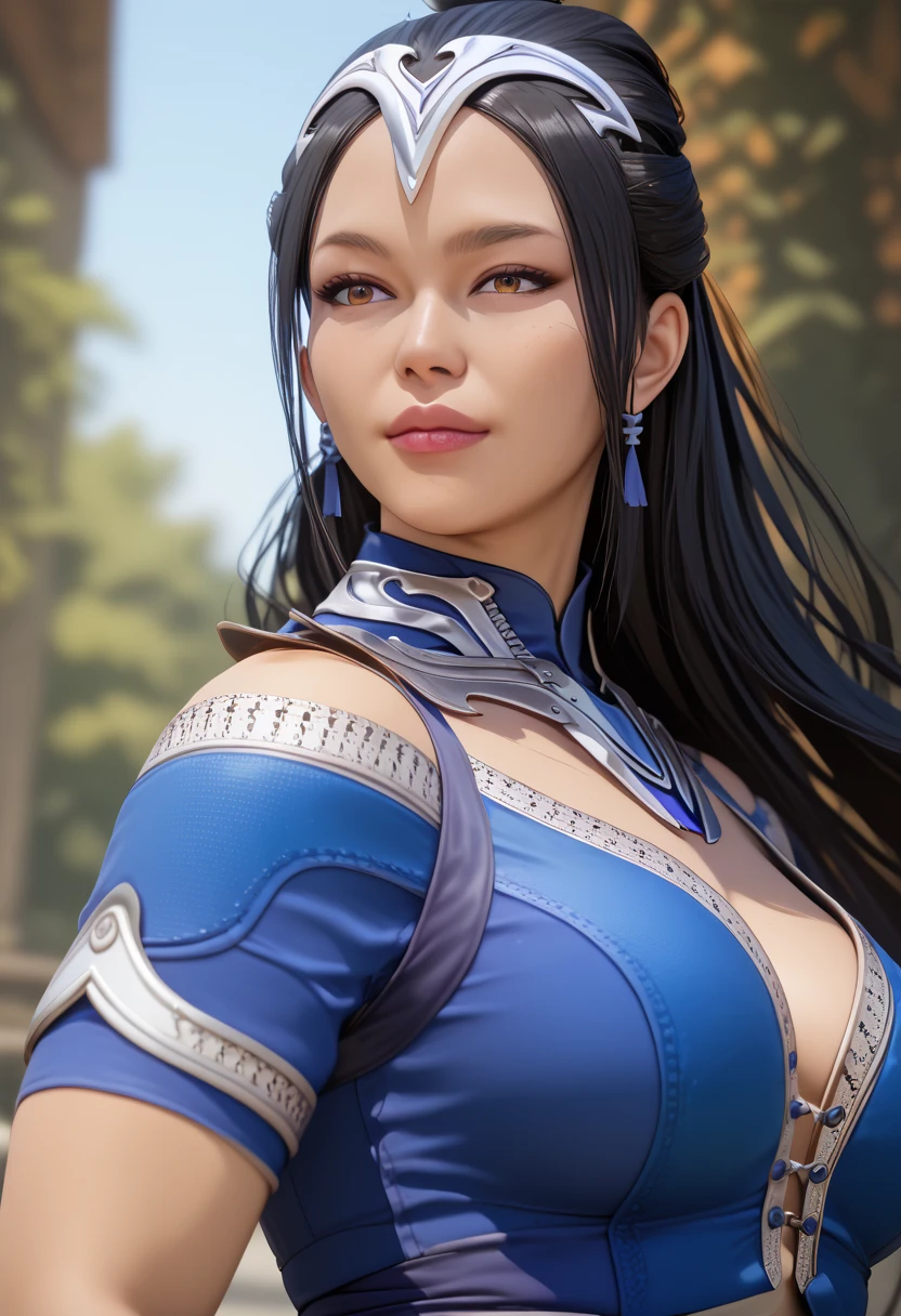  Woman,age 30, mature woman,Kitana ((masterpiece)),(((best quality))),((Full illustration front to back side to side views,anime art,pose sexy images of her self to you show off her body