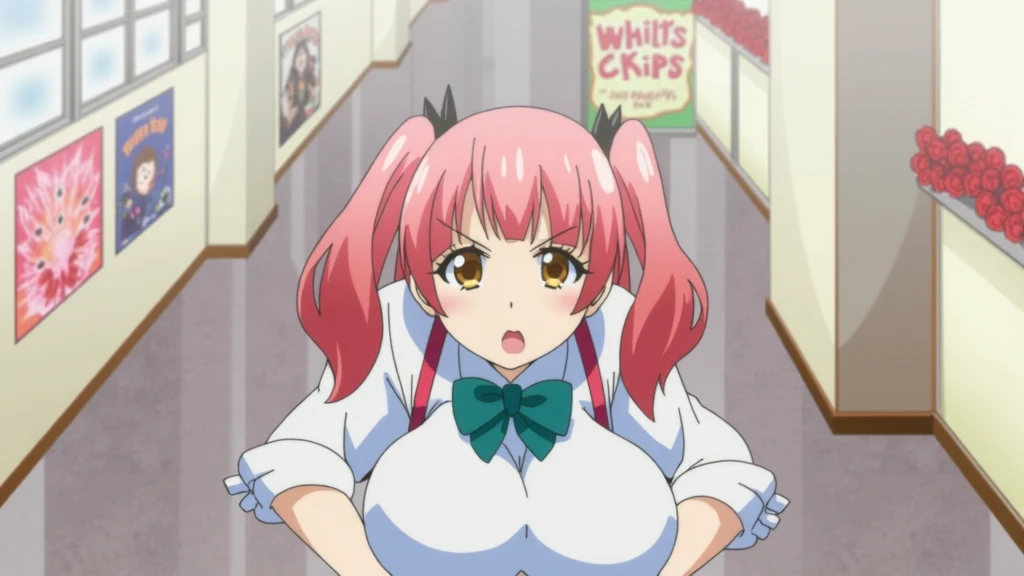score_9, score_8_up, score_7_up, source_anime, harukahanabishi, haruka hanabishi, twintails, green eyes, pink hair, thighhighs, gloves, dress, bow, magical girl, pink gloves, outdoors, cityscape, bent over, smile, looking at viewer, dutch angle, blush, open mouth, big mouth, tongue, tongue out, close up, saliva, uvula, uvula, room, mouth focus, excessive saliva, selfie, huge mouth, large tongue, long tongue, , selfie. ,crazy smile