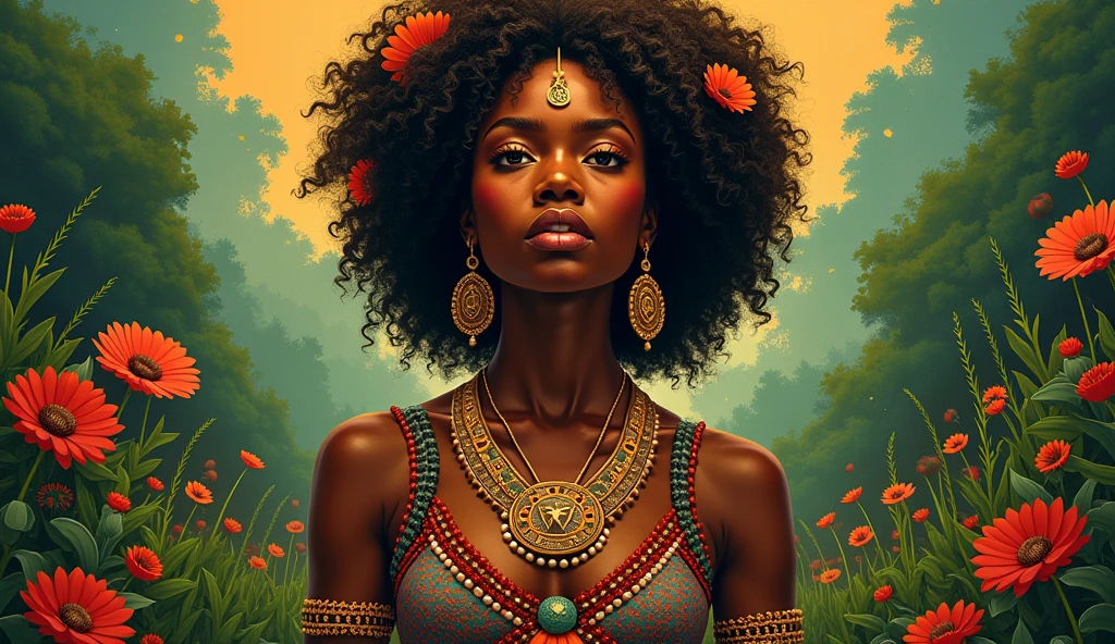 Country South Africa as a Woman
