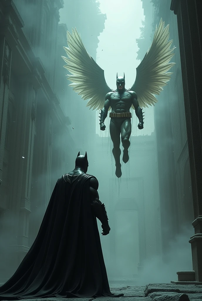 art by Stuart Immonen, wide angle of a Awful "The Creation of Joy", Foggy, deep focus, 800mm lens, Highres, wallpaper