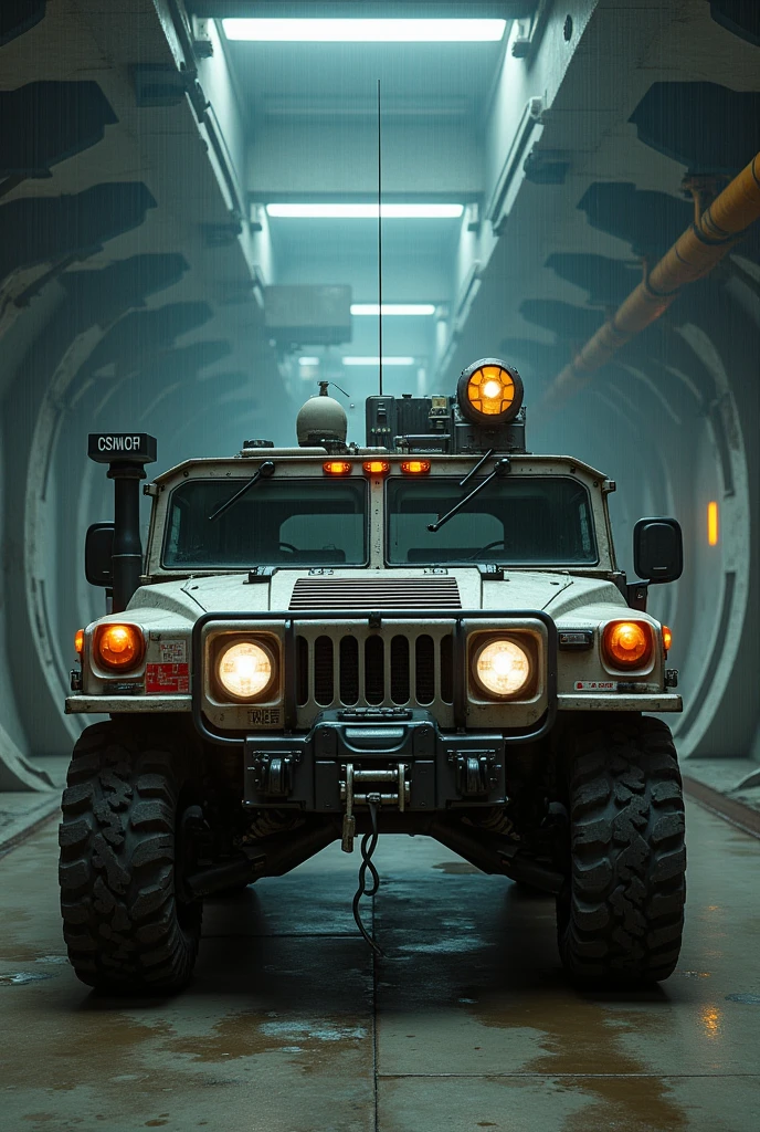 Humvee scp - SeaArt AI