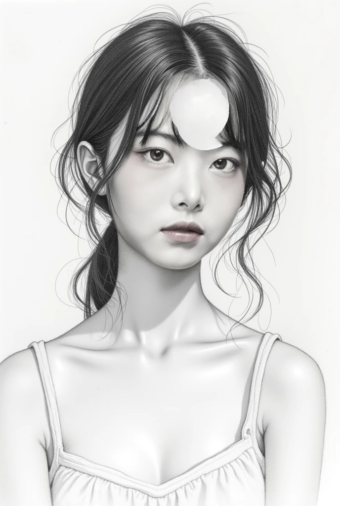 (Best quality,4K,A high resolution,Masterpiece:1.4), Monochrome style, Beautiful women, long and flowing hair,Realistic face, Masterpiece, High details, Sketch 1 with a pencil.4, Ink Sketch 1.4, Beach background, High-detail lighting, Slight smile, Fair skin, Isolated in a spacious space, Wide white margins