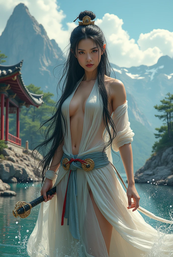 milkun, modelshoot, powerful, yamato-5000, woman, both, unity, sky, full, full-body, featuring, 8k, color, unknown, tree, highest, blue, robe, detailed, ramen, wind, fire, white, bloom, medieval, armor, black, food, huge, neon, ahoge, vale, antonio j manzanedo, aberration, rossdraws, wlop, motion, majestic, bare, shoulders, skin, oil, jeremy mann, hear, antonio moro, trending, intricate, photography, high, star, backlight, upper, midjourney, lighting, watercolor, embers, shadows, small, wand