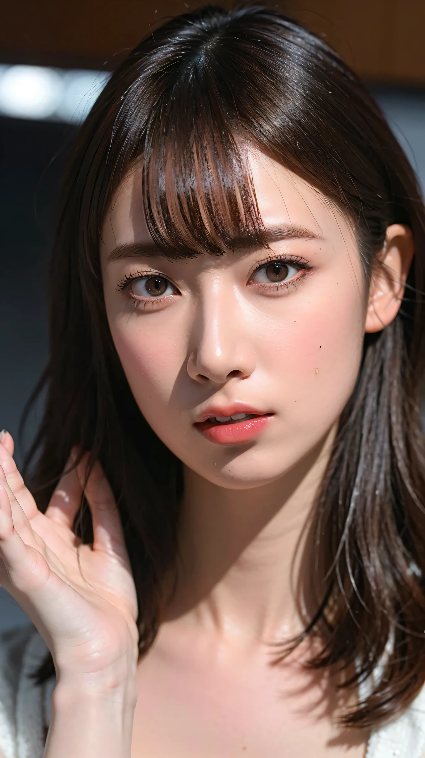 1 girl , woman, masterpiece on penis , top quality, top quality, cinematic lights, ( volume lighting ), very detailed CG unity 8k wallpaper, Concentrated, 8k wallpaper, very detailed, Super realistic , photorealistic, sharp concentration, Absurd, ( high definition :1.2), ( High Contrast ), photos Unvolume , Detailed and complex, instagram , portrait, high definition, Digital Painting , art station, concept art, smooth, sharp concentration, Illustration, cinematic lights, (Natural large breasts, tight breasts), Medium Shoulders, ( pale skin:1.4), ((whole body)), (( long hair)) Highly Detailed CG Unity 8K Wallpaper, top qualityの, super detailed, masterpiece, realistic , as realistic as in the picture, Extremely Detailed Cute Girl, Age 25, ,, , ,Colossal , dark eyes, very detailedなCG Unity 8k wallpaper, top quality, super detailed, , realistic , photo- realistic , Very detailed cute girl, Age 25, ,, whole body, ,Big Breasts, dark eyes8k images, top quality, masterpiece, realistic , realistic , high definition , ray tracing, Sexy woman 1, , well-shaped breasts, Detailed Skin Textures , short hair , straight hair, (Viewer)Naked naked Nipples are visible not wearing clothes Pussy Vagina hands behind head