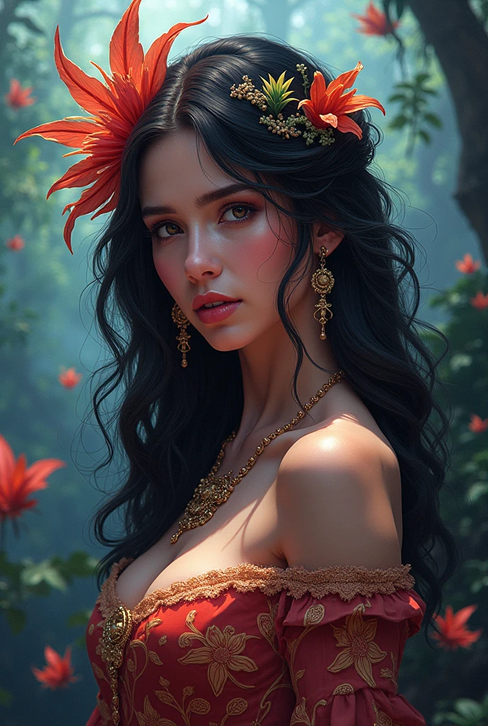 Susana Abaitua, using the best shadow and lighting techniques, to create a mesmerizing portrait that transcends the visual,
ultra-realistic image, perfect symmetry, vibrant and clear, dynamic view, high level of detail and definition, 1200 PPI - Photographic resolution with greater color realism, hyperrealisti, high fidelity, cinematic, 8K UHD image resolution.