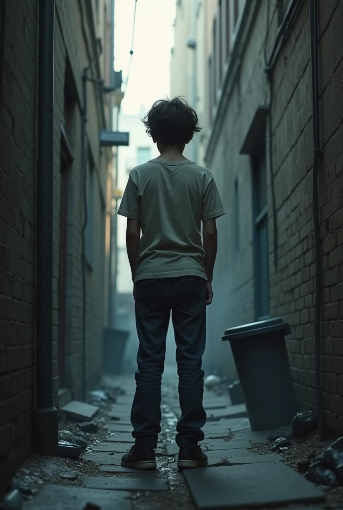 A boy&#39;s struggle with the loneliness of farewell before graduation and his hopes for a new future