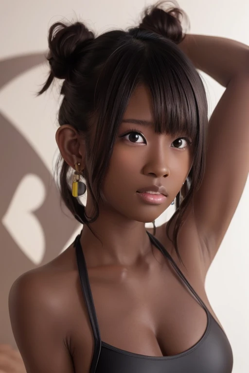 best quality, masterpiece,  highres icon, (detailed:1.4), 1 girl, black hair, ((( dark skin:1.8 ))),  (((( arms up )))), high definition ,  anatomically correct, masterpiece, accurate,  MULTIPLE AWARDS , High Quality ,  high definition model ,  High Quality ,  textured skin,  Ultra High Definition,  Very detailed,  anatomically correct,  anatomically correct,  anatomically correct,  anatomically correct,  anatomically correct,  anatomically correct,  anatomically correct,  anatomically correct,  anatomically correct,  anatomically correct,  anatomically correct,  anatomically correct,  anatomically correct,  anatomically correct,  anatomically correct,  anatomically correct,  anatomically correct,  anatomically correct,  anatomically correct,  anatomically correct,  anatomically correct,  anatomically correct,  anatomically correct,  (((( swimsuit  )))) , anatomically correct,  anatomically correct,  best quality,  best quality,  best quality,  best quality,  best quality,  best quality,  best quality,  best quality,  best quality,  best quality,  best quality,  best quality,  best quality,  best quality,  best quality,  best quality,  best quality,  best quality,  best quality,  best quality,high definition ,  high definition , accurate, accurate,  best quality,  best quality,  high detail,  high detail,  textured skin,  Very detailed,  Very detailed,  high definition model ,  high definition model ,  Ultra High Definition,  Ultra High Definition,  high detail,  high detail,  anatomically correct,  anatomically correct,  has won many awards ,  has won many awards , masterpiece, masterpiece,  high definition ,  high definition ,  earrings for a woman alone,  earrings for a woman alone,  angry,  rough breathing, pout, Crazy Eyes, (((( incoming kiss )))),(((( incoming kiss )))) ,(((( look here )))),立ち絵, 立ち絵, 立ち絵, 立ち絵, 立ち絵, 立ち絵, 立ち絵, 立ち絵, 