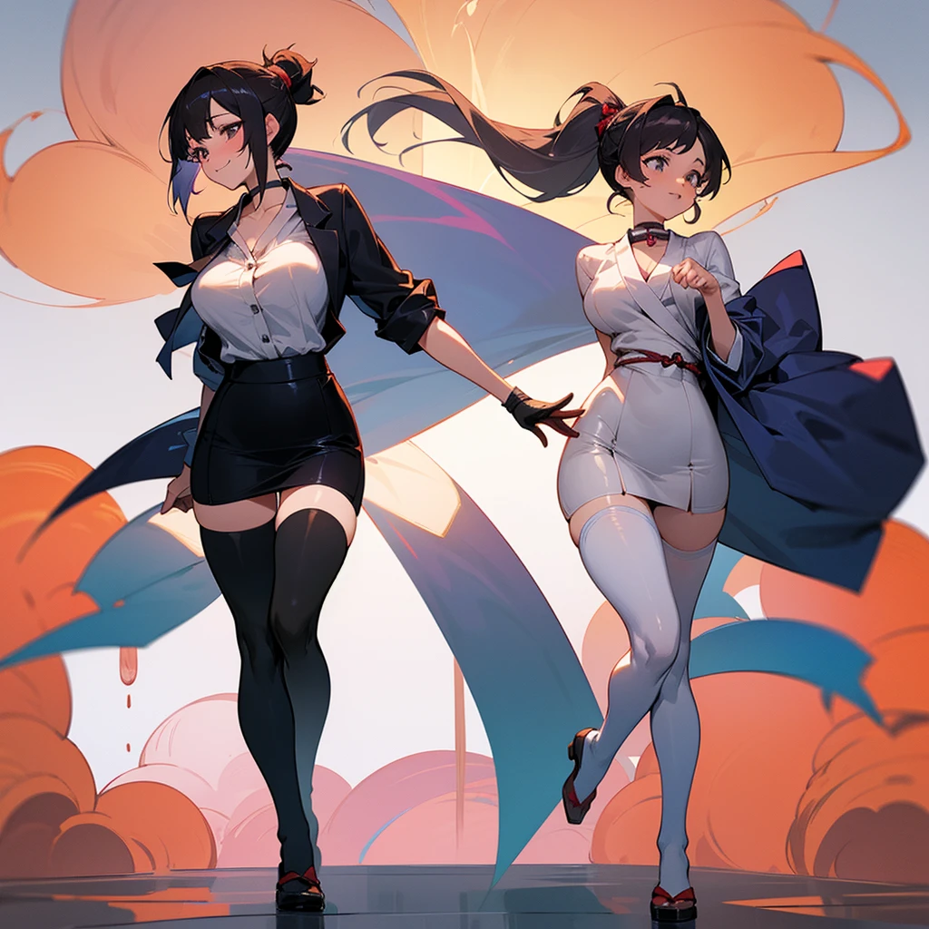 high heels, lift skirt, 90s retro anime girl, smooth background, shower, long slit cheongsam, wet clothes, see through, ponytail, highlighted sleeves, 1 girl, dynamic posture, anime style, highly detailed, character sheets, artstation, concept art, smooth, sharp focus, illustrations, art by Artgerm, Wadim Kashin, beautiful and stunning whole body, super detailed whole body, high heels showing full feet, Perfectly detailed oval human face, 32k resolution Greg Rutkowski Concept art rate, Artgerm, WLOP, Alphonse Mucha Ultra Detailed Dynamic Lighting Splatter Art Complex Trends Artstation Ternary Unreal Engine 5 Volumetric Lighting VHS, manga comics, full body, perfect anatomy