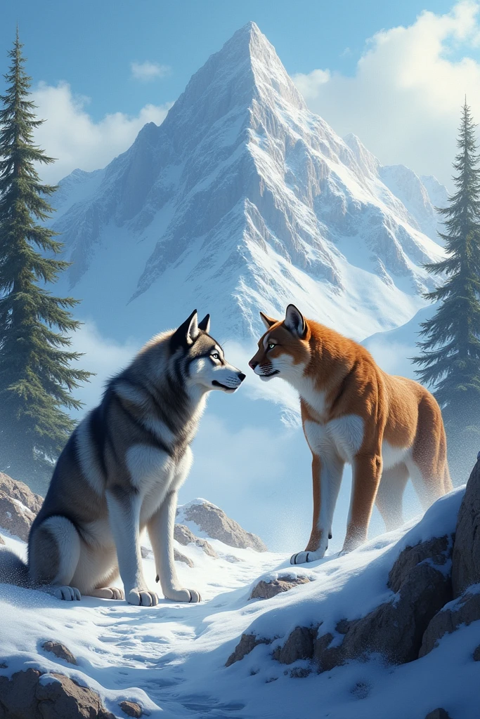 Best quality,  (By marjani), (fur:1.5), (fuzzy:1.5), nsfw, chubby wet ((feral)) wolf with highly detailed gray fur and, feral, stunningly sharp-focus, charming chubby body, curvy, huge ass, very big ass, wide hips, huge thighs, enchanting black hue, swaying tail, impressive mane, powerful presence, mesmerizing beauty, sexy posture, well-defined claws, sinister-hearted, captivating artwork,  attention to detail, tasteful composition, alluring charm, careful shading, great attention to anatomy, vivid colors, wet, sweaty, big fluffy tail, thick tail, squish focus, Landscape shot, ((huge haunches, huge hips, huge thighs, huge ass)), ((hyper canine pussy)), huge fluffy tail, animal genitalia, small anus, pussy juice
