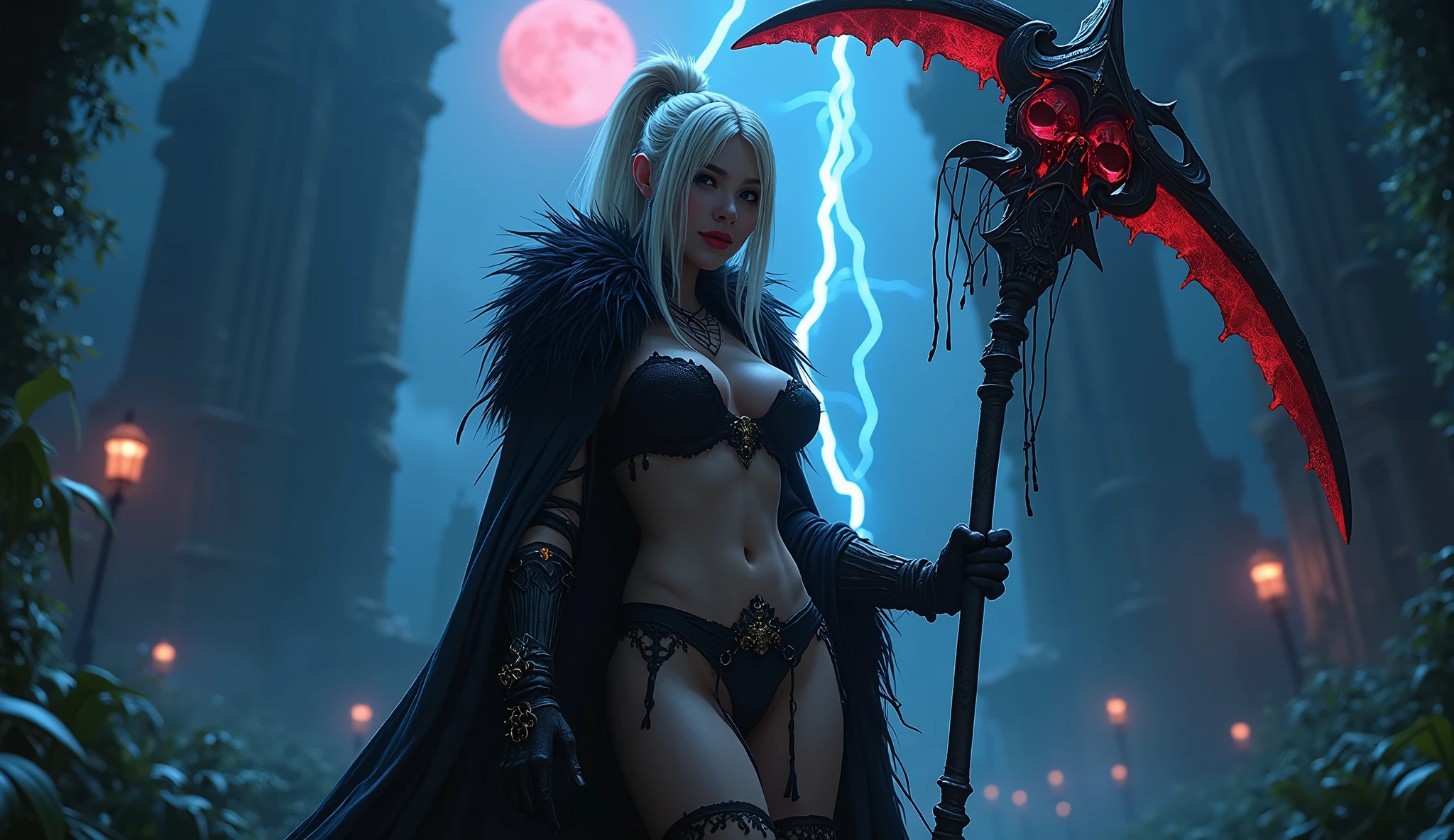 In the realm of Dungeons & Dragons, an imposing figure of a Skeleton King ruled the dark dungeons with an ethereal aura. His bony fingers ticked against a grand, intricately designed King's calendar, marking the passing of each nefarious day.
Beside him, Harley Quinn, the chaotic and notoriously unpredictable villainess, stood with her oversized, wild hair, a devious smirk on her face, and a bag of fireworks in hand. Her seventeenth birthday was fast approaching, and she could hardly contain her excitement for the trouble she would stir up in the dungeons.
A gobl