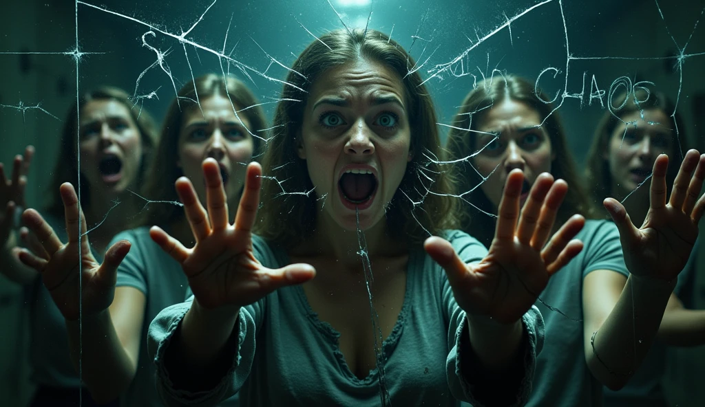 Terrified, they were in a state of panic. With nerves 