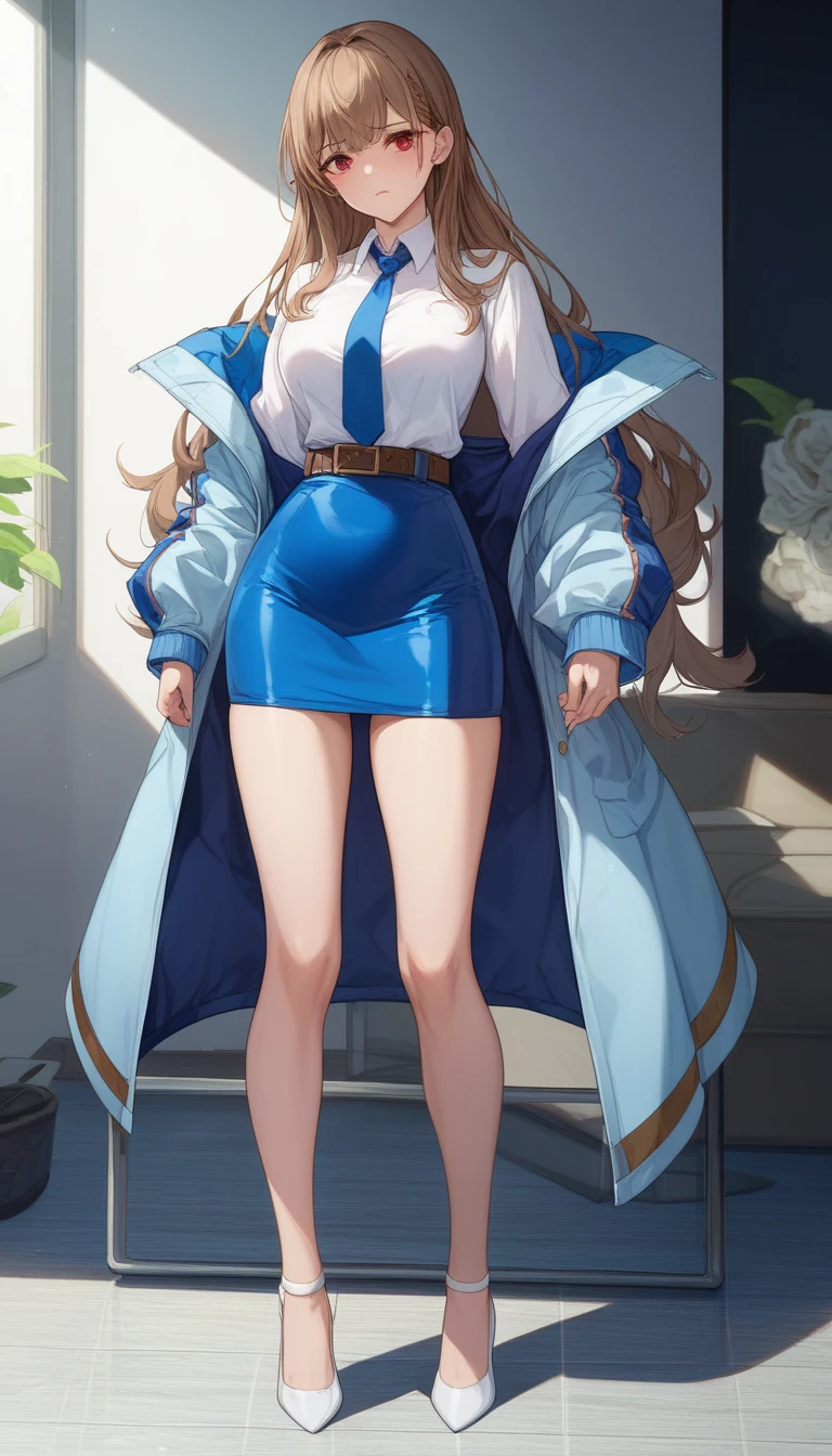 Busty anime girl