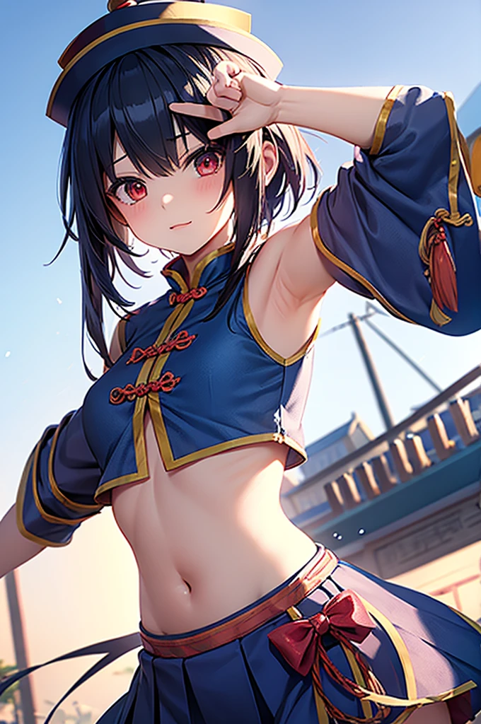 Anime Girl,Jiangshi,Groin,Armpit